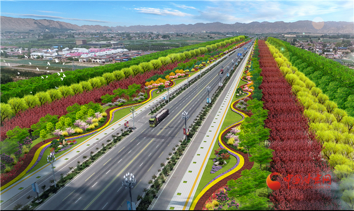 搶先看?。?！蘭州榆中生態(tài)創(chuàng)新城未來綠化有多美 