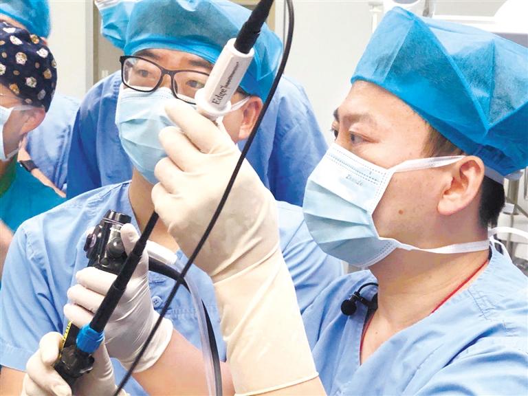 蘭大二院完成甘肅省首例電磁導航定位肺結(jié)節(jié)切除術(shù)