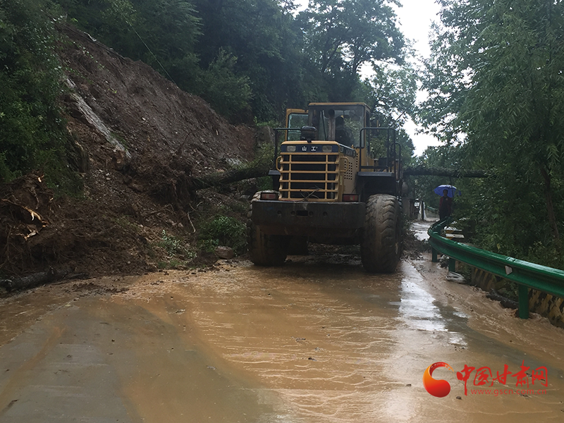 康縣長壩鎮(zhèn)：鏟車、120合力“逆行”救援群眾  