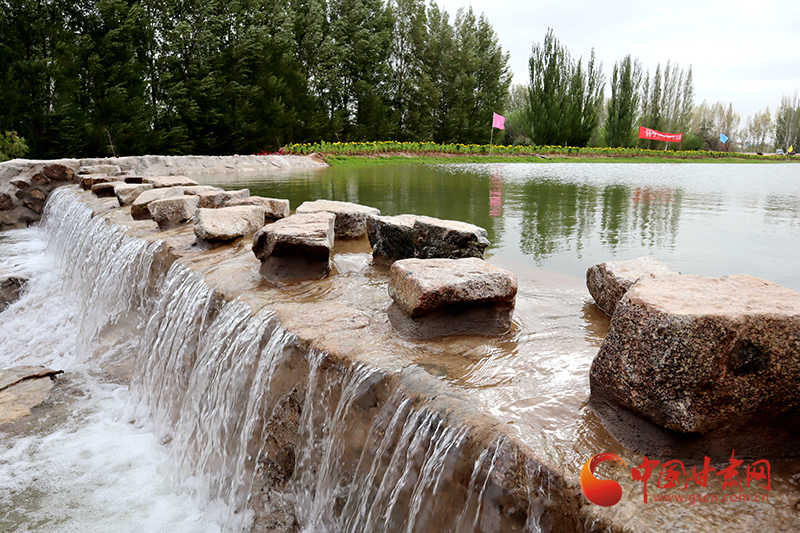 臨澤：內(nèi)疏外連構(gòu)建生態(tài)水系大網(wǎng)絡(luò) 再現(xiàn)“塞上江南”壯美景觀(guān)