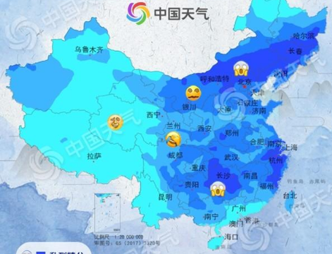 寒潮來了！今明兩天甘肅省大部將降溫6℃至8℃