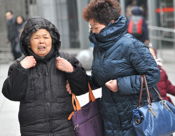 寒潮來襲，心腦血管疾病老年患者增加