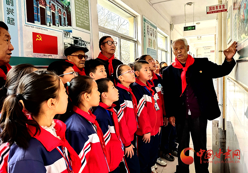 民勤：黨史學(xué)習教育進校園 培育時代新人