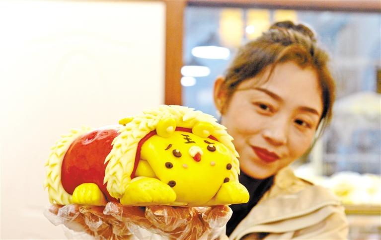 小老虎花餑餑，你舍得吃嗎？