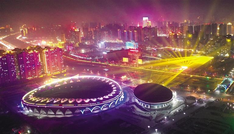 臨夏市加大城市綠化、亮化、美化、花化力度