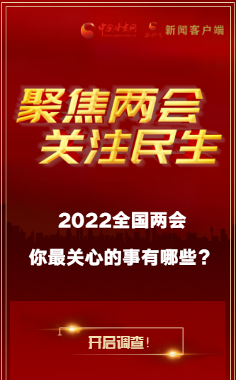 H5｜2022全國兩會，你最關心的事有哪些？