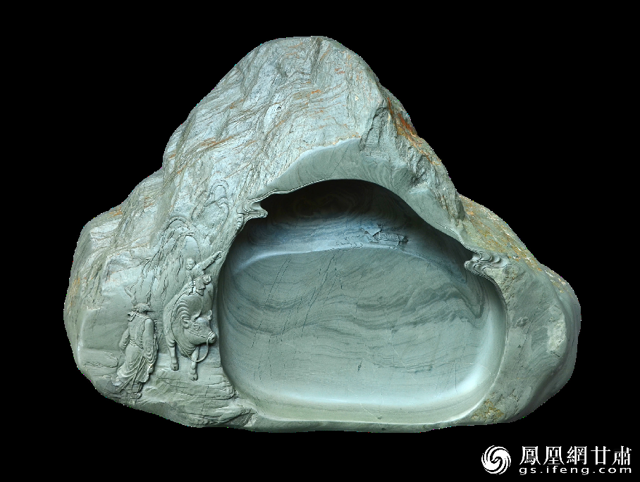 洮硯石質(zhì)細(xì)潤堅(jiān)實(shí)，潑墨如油不損毫，書寫流利生輝。資料圖