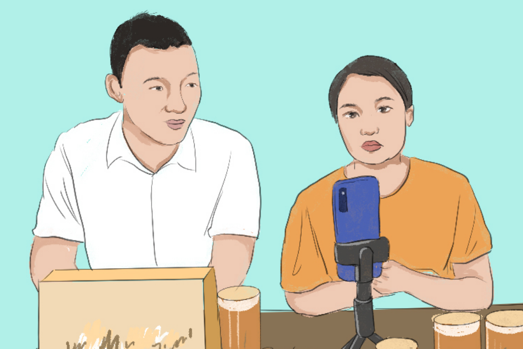 手繪|攢勁！閃閃發(fā)光的up青年