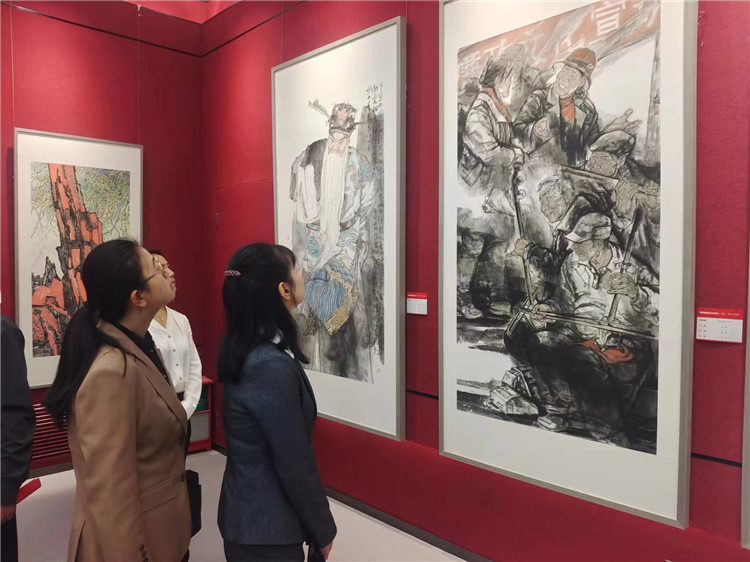 2023年5月，甘肅省紀(jì)委監(jiān)委機關(guān)、省委巡視辦、省文旅廳主辦，甘肅畫院承辦的甘肅省廉潔文化美術(shù)、書法、設(shè)計作品展開展，逾萬人參觀。.jpg