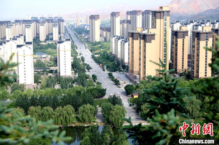 圖為樂都朝陽山片區(qū)?！⊙Φ?攝