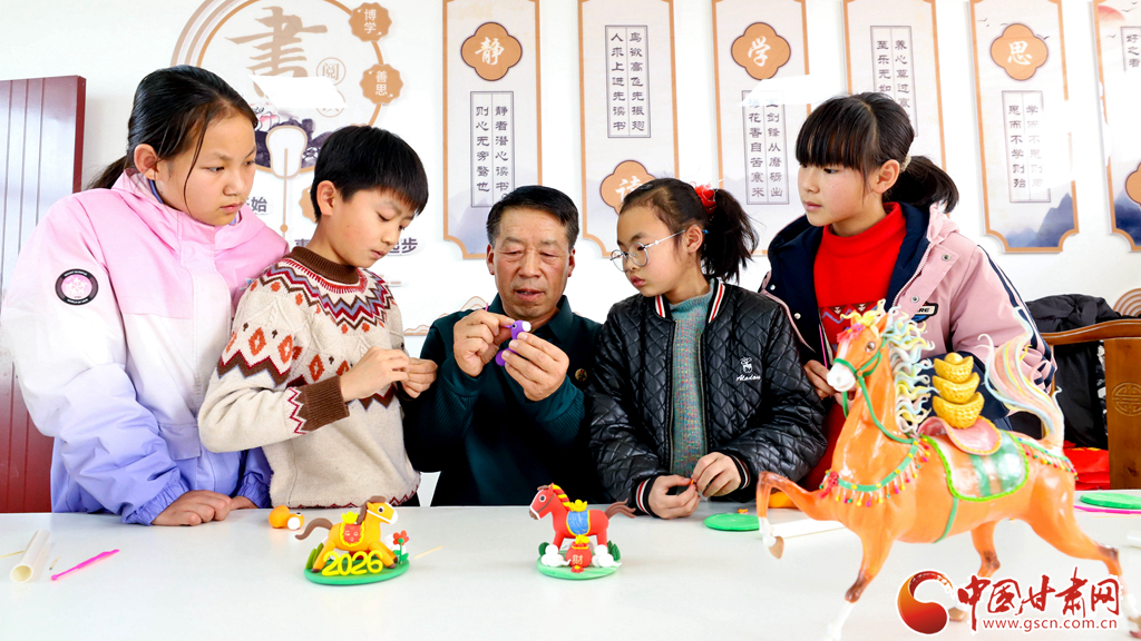 2026新春走基層|溫暖相伴 非遺相傳 臨澤愛(ài)心托管班讓寒假更充實(shí)