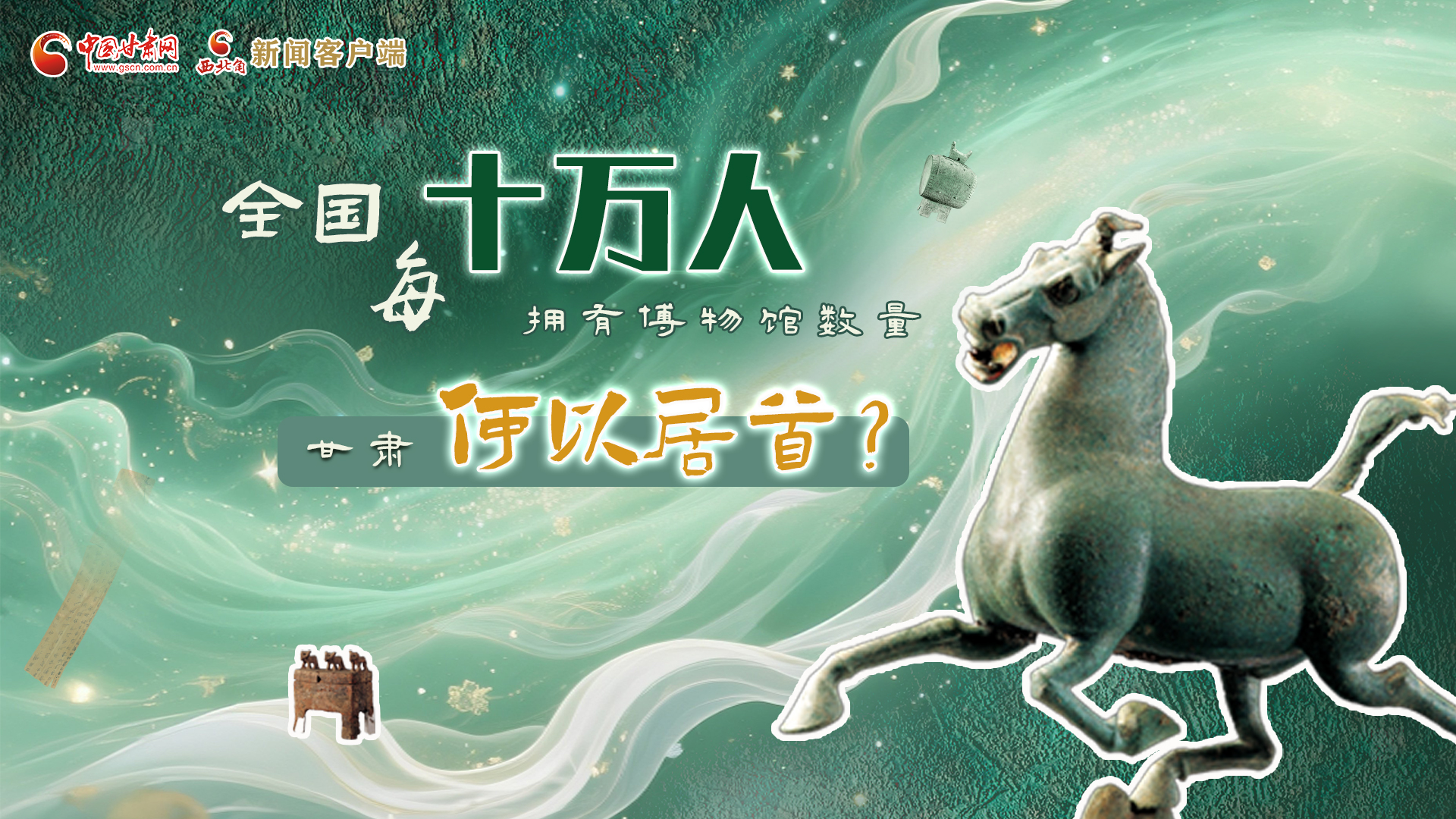 全國(guó)每10萬(wàn)人擁有博物館數(shù)量，甘肅何以居首！