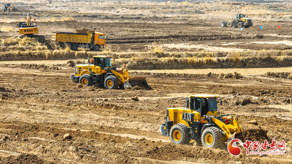 高標準農田建設加緊施工