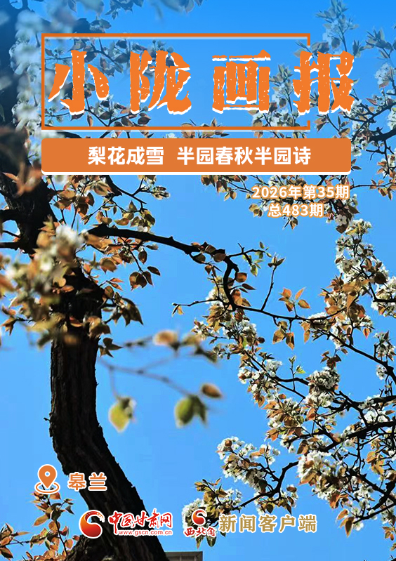 【小隴畫報·483期】皋蘭：梨花成雪，半園春秋半園詩